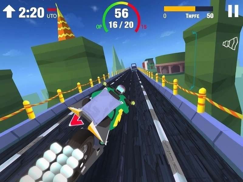 Speed Strikers Gameplay Screenshot
